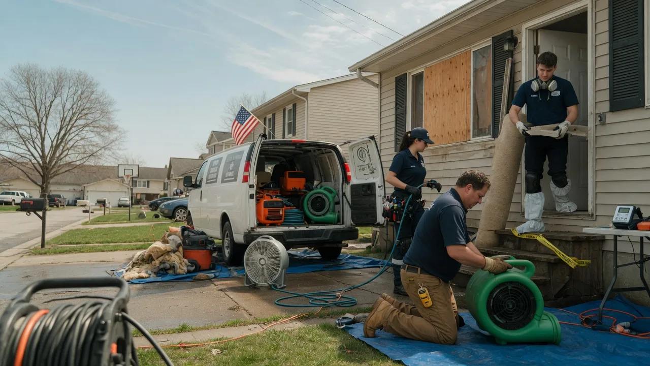 Water Damage Restoration in Broadlands, IL near me